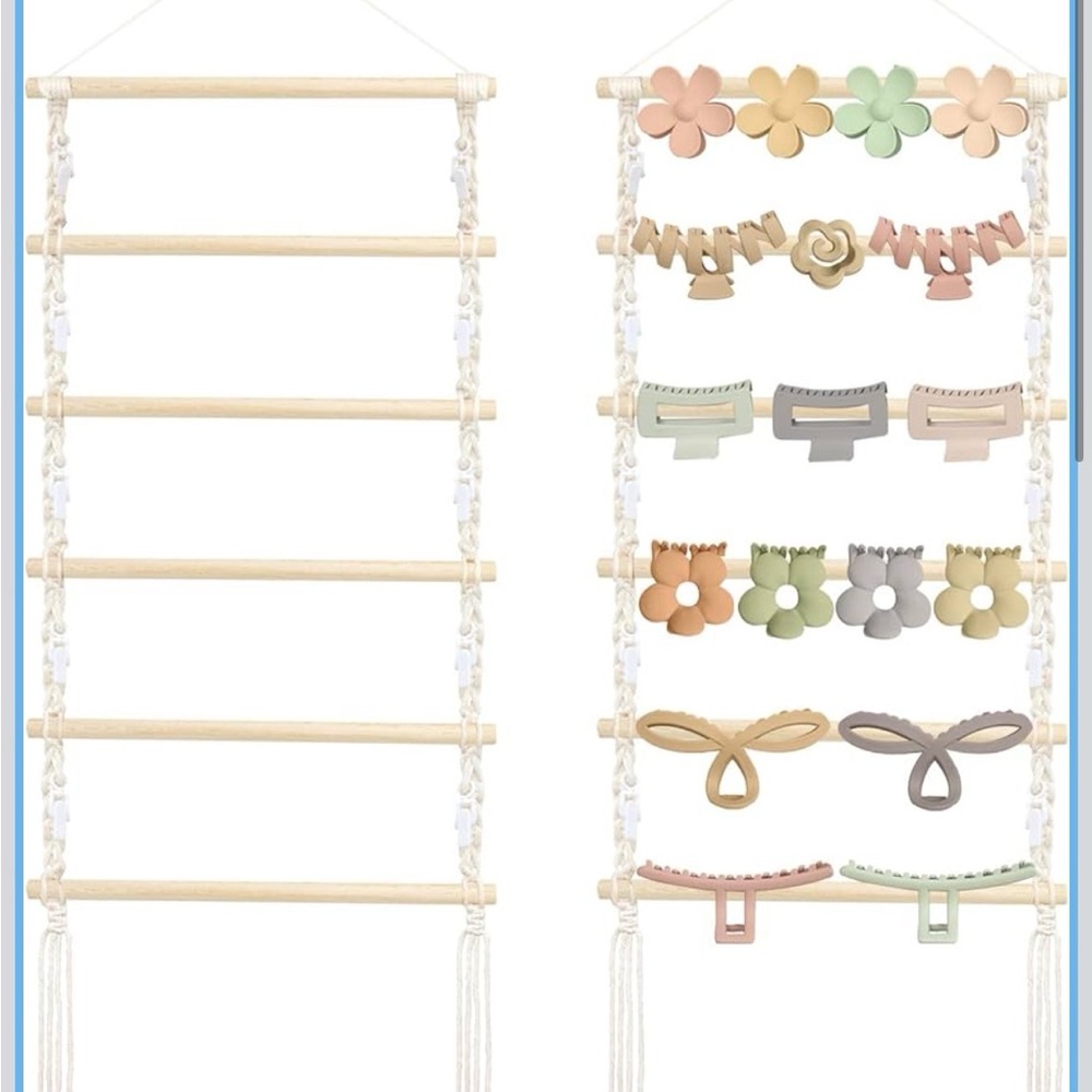 Claw Clips Hanger Home Boho Decor for Wall